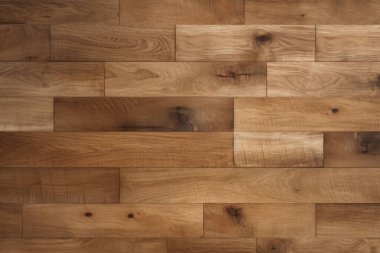 Ahşap parke yüzey dokusunun işlenmiş kolajı. Pankart, arkaplan veya 3B haritalama için doku