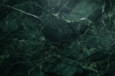 İşlenmiş kolaj, koyu yeşil parlak mermer dokular. Pankart, arkaplan veya 3B haritalama için doku