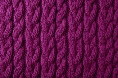 İşlenmiş örgü örgüleri, pamuk iplik dokusu kolajı. Pankart, arkaplan veya 3B haritalama için doku