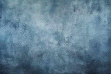 İşlenmiş koyu mavi alçı malzeme dokusu kolajı. Pankart, arkaplan veya 3B haritalama için doku