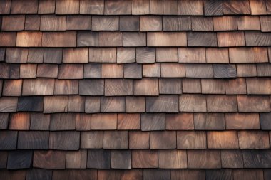 Kırsal ahır çatı kiremitleri yüzey dokusunun işlenmiş kolajı. Pankart, arkaplan veya 3B haritalama için doku