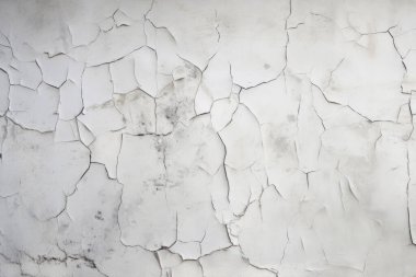 Çatlak yüzey dokusunun işlenmiş kolajı. Pankart, arkaplan veya 3B haritalama için doku