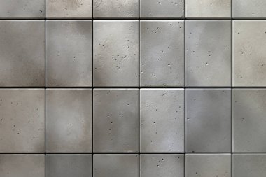 Gri mermer döşeme yüzey dokusundan işlenmiş kolaj. Pankart, arkaplan veya 3B haritalama için doku