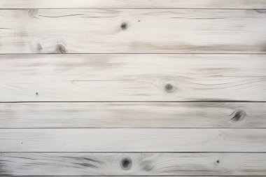 Eski beyaz ahşap duvar dokusunun işlenmiş kolajı. Pankart, arkaplan veya 3B haritalama için doku