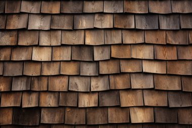 Kırsal ahır çatı kiremitleri yüzey dokusunun işlenmiş kolajı. Pankart, arkaplan veya 3B haritalama için doku