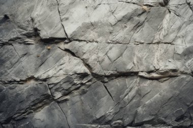 Gri kayalık kaya yüzey dokusunun işlenmiş kolajı. Pankart, arkaplan veya 3B haritalama için doku