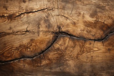 Çatlak ahşap yüzey dokusunun işlenmiş kolajı. Pankart, arkaplan veya 3B haritalama için doku