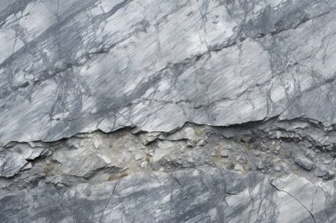 Dağ kayalığı kaya yüzey dokusunun işlenmiş kolajı. Pankart, arkaplan veya 3B haritalama için doku