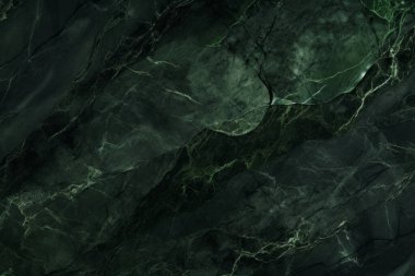 İşlenmiş kolaj, koyu yeşil parlak mermer dokular. Pankart, arkaplan veya 3B haritalama için doku