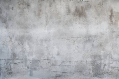 Gri çatlamış duvar dokusunun işlenmiş kolajı. Pankart, arkaplan veya 3B haritalama için doku