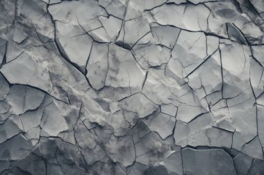 Gri kayalık kaya yüzey dokusunun işlenmiş kolajı. Pankart, arkaplan veya 3B haritalama için doku