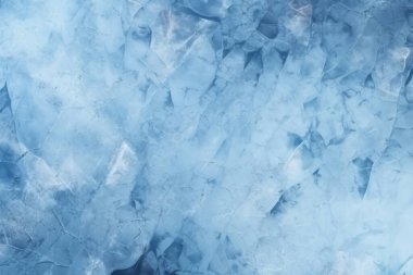 Kalın buz dokusundan oluşan işlenmiş kolaj. Pankart, arkaplan veya 3B haritalama için doku