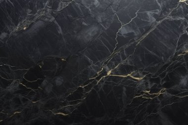 Siyah mermer desenli lüks kolaj. Pankart, arkaplan veya 3B haritalama için doku