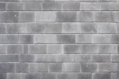 İşlenmiş gri beton brock duvar yüzey dokusu kolajı. Pankart, arkaplan veya 3B haritalama için doku