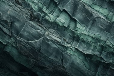 Gündüz vakti zarif yeşil mermer dokusunun işlenmiş kolajı. Pankart, arkaplan veya 3B haritalama için doku