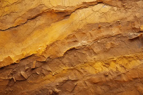 Turuncu kanyon toprak malzeme dokusunun işlenmiş kolajı. Pankart, arkaplan veya 3B haritalama için doku