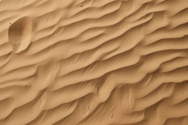 Çöl kumlarının işlenmiş kolajı yüzey dokusu. Pankart, arkaplan veya 3B haritalama için doku