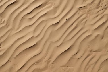 Çöl kumlarının işlenmiş kolajı yüzey dokusu. Pankart, arkaplan veya 3B haritalama için doku