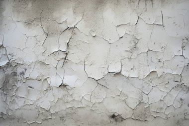 Çatlak yüzey dokusunun işlenmiş kolajı. Pankart, arkaplan veya 3B haritalama için doku