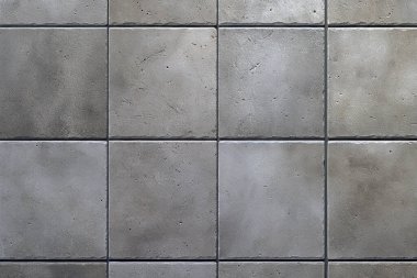 Gri mermer döşeme yüzey dokusundan işlenmiş kolaj. Pankart, arkaplan veya 3B haritalama için doku