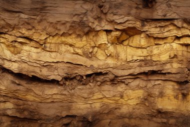 Turuncu kanyon toprak malzeme dokusunun işlenmiş kolajı. Pankart, arkaplan veya 3B haritalama için doku
