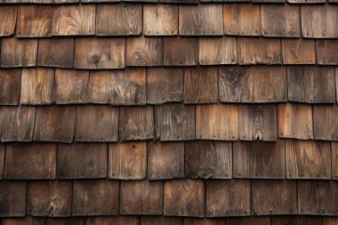 Kırsal ahır çatı kiremitleri yüzey dokusunun işlenmiş kolajı. Pankart, arkaplan veya 3B haritalama için doku