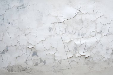 Çatlak yüzey dokusunun işlenmiş kolajı. Pankart, arkaplan veya 3B haritalama için doku