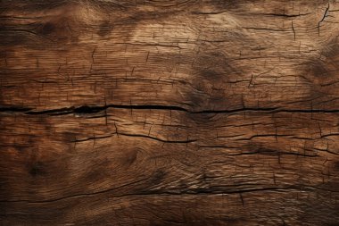 Eskimiş kahverengi ahşap malzeme dokusunun işlenmiş kolajı. Pankart, arkaplan veya 3B haritalama için doku