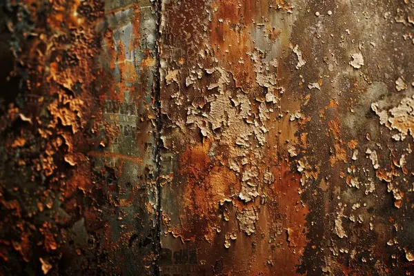 Siyah ve turuncu metal duvarların fotoğrafı. Arkaplan veya haritalama için arkaplan dokusu