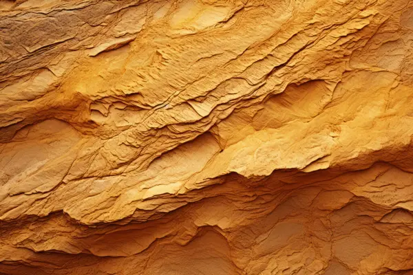 Turuncu kanyon toprak malzeme dokusunun işlenmiş kolajı. Pankart, arkaplan veya 3B haritalama için doku