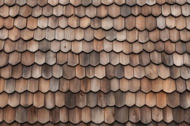 Kırsal ahır çatı kiremitleri yüzey dokusunun işlenmiş kolajı. Pankart, arkaplan veya 3B haritalama için doku