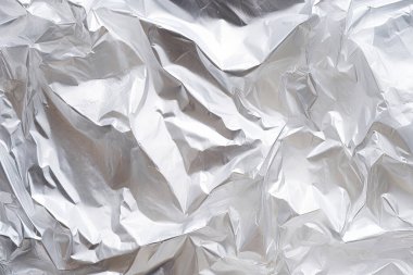 Şeffaf selofan plastik folyo dokusunun işlenmiş kolajı. Pankart, arkaplan veya 3B haritalama için doku