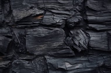 Tüten ahşap yüzey dokusunun işlenmiş kolajı. Pankart, arkaplan veya 3B haritalama için doku