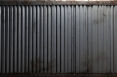 Paslı metal çit ya da gün ışığında işlenmiş kolaj. Pankart, arkaplan veya 3B haritalama için doku