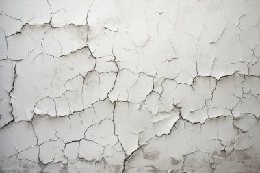 Çatlak yüzey dokusunun işlenmiş kolajı. Pankart, arkaplan veya 3B haritalama için doku