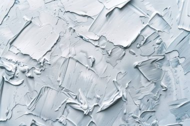 Düz yüzeydeki birçok akrilik yağlı boya lekelerinin fotoğrafı. Arkaplan veya haritalama için arkaplan dokusu