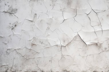 Çatlak yüzey dokusunun işlenmiş kolajı. Pankart, arkaplan veya 3B haritalama için doku