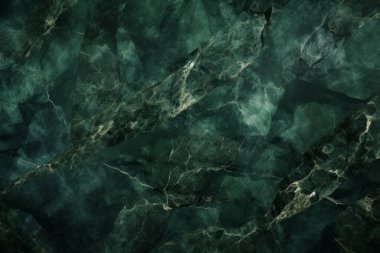 İşlenmiş kolaj, koyu yeşil parlak mermer dokular. Pankart, arkaplan veya 3B haritalama için doku