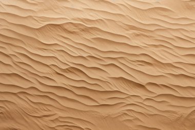 Çöl kumlarının işlenmiş kolajı yüzey dokusu. Pankart, arkaplan veya 3B haritalama için doku