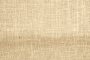 Eski sarı tuval kumaş dokusunun işlenmiş kolajı. Pankart, arkaplan veya 3B haritalama için doku