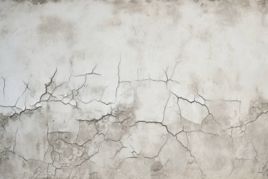 Çatlak yüzey dokusunun işlenmiş kolajı. Pankart, arkaplan veya 3B haritalama için doku