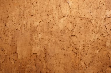 Mantar tahtası ya da OSB tahtası malzeme dokusunun işlenmiş kolajı. Pankart, arkaplan veya 3B haritalama için doku