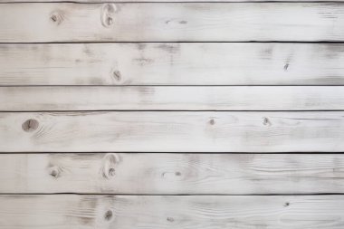 Eski beyaz ahşap duvar dokusunun işlenmiş kolajı. Pankart, arkaplan veya 3B haritalama için doku