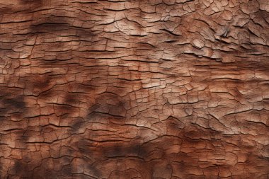 Ağaç kabuğu gövdesi dokusunun işlenmiş kolajı. Pankart, arkaplan veya 3B haritalama için doku