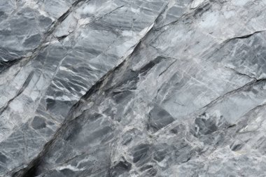 Dağ kayalığı kaya yüzey dokusunun işlenmiş kolajı. Pankart, arkaplan veya 3B haritalama için doku