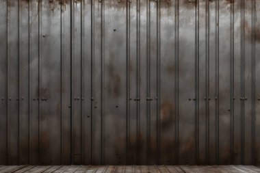 Paslı metal çit ya da gün ışığında işlenmiş kolaj. Pankart, arkaplan veya 3B haritalama için doku