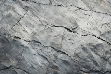 Gri kayalık kaya yüzey dokusunun işlenmiş kolajı. Pankart, arkaplan veya 3B haritalama için doku