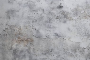 Gri çatlamış duvar dokusunun işlenmiş kolajı. Pankart, arkaplan veya 3B haritalama için doku