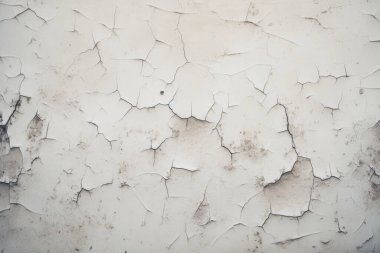 Çatlak yüzey dokusunun işlenmiş kolajı. Pankart, arkaplan veya 3B haritalama için doku