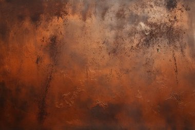 Paslı metal yüzey dokusunun işlenmiş kolajı. Pankart, arkaplan veya 3B haritalama için doku